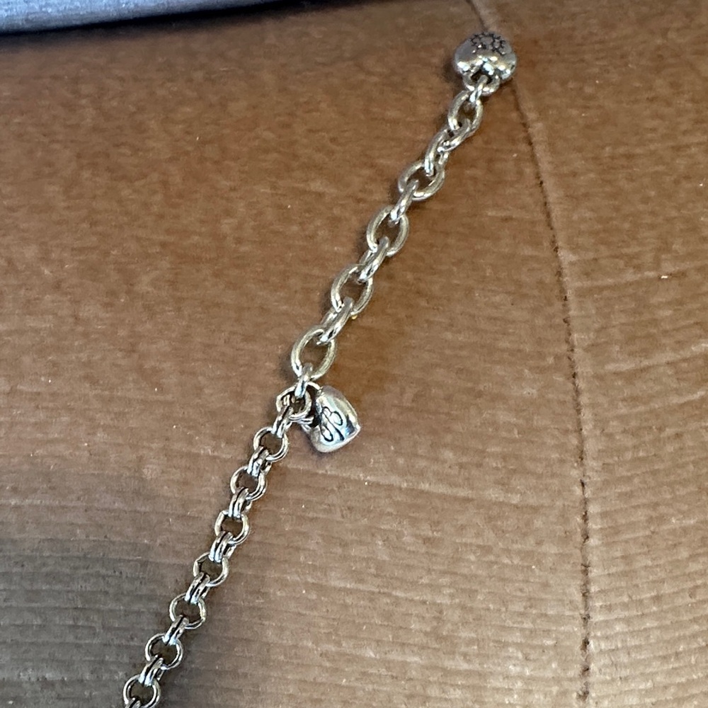 Brighton Silver Heart Jewelry Set - Necklace and Bracelet - Picture 4 of 4